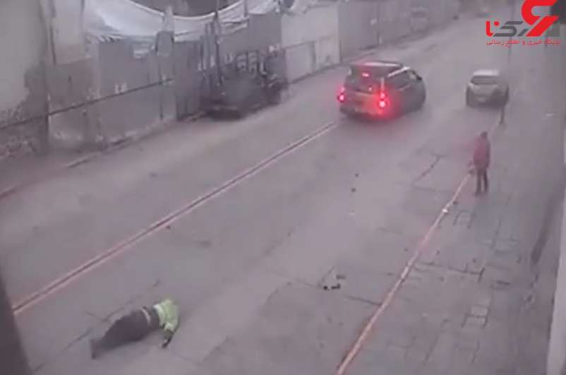 مرگ دردناک یک پلیس هنگام تعقیب دزدان بانک