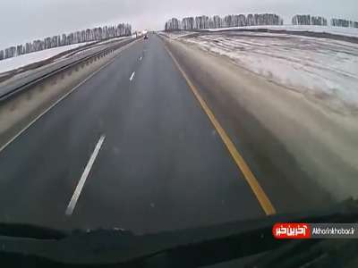 عدم کنترل تریلی فاجعه آفرید