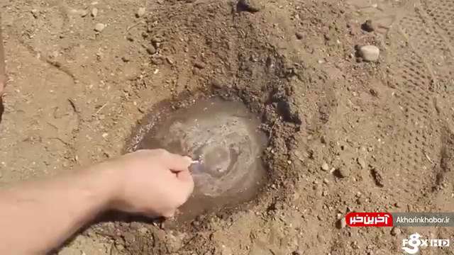 کبریتی که حتی در آب هم خاموش نمی‌شود!