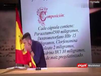 اقدام عجیب کمدین اسپانیایی کار دستش داد!