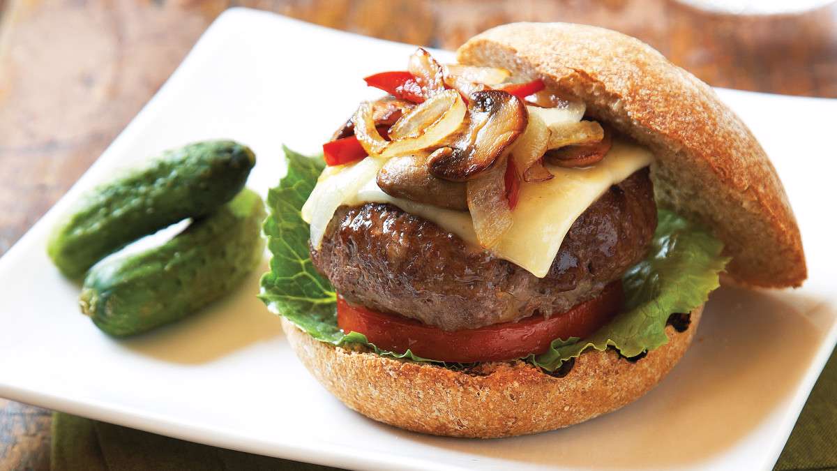 چیزبرگر خانگی