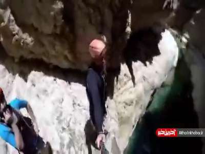 کلیپی زیبا از تنگه اعجاب انگیز 'رغز' «داراب» فارس