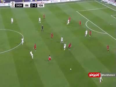 گل سوم ایران توسط طارمی