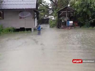 آبگرفتگی معابر عمومی در تایلند