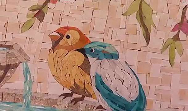 تصویر سازی کاشی شکسته