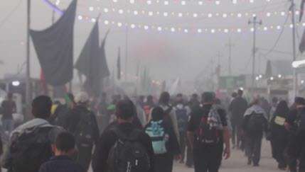 حال و هوای مسیر پیاده روی اربعین حسینی