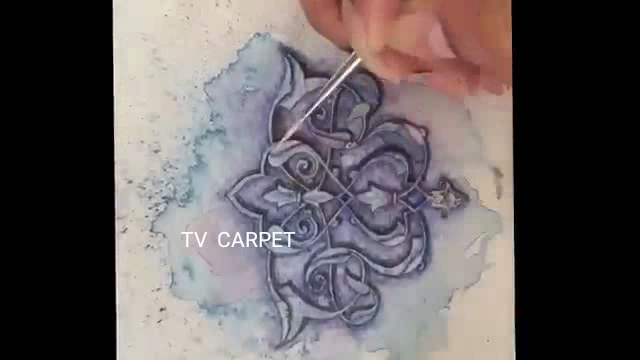 اسلیمی آبرنگی