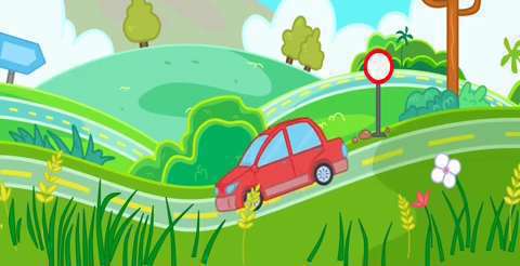 کارتون ببعی شبکه پویا | گردش در طبیعت