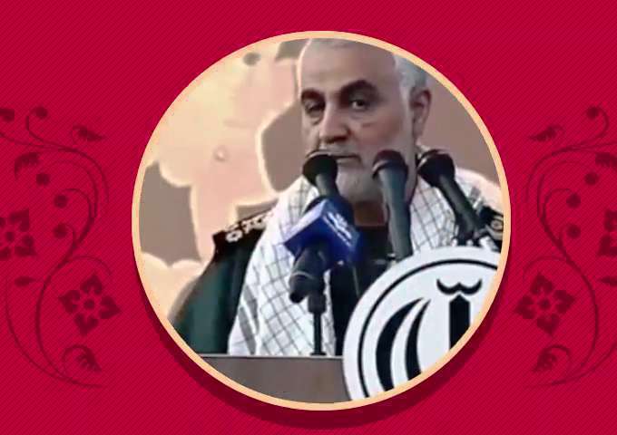 ارادت مسیحیت به امام حسین(ع) | حاج قاسم سلیمانی