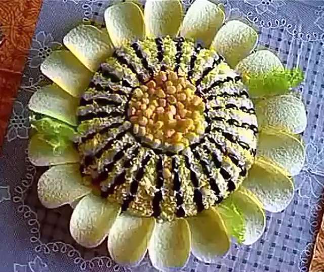 غذاهای زیبا در یک نما