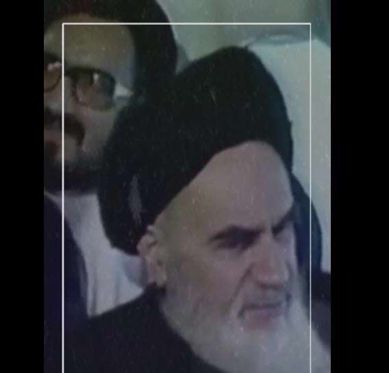 احساس امام خمینی در لحظه ورود به ایران در هواپیما؛ کلیپ استوری