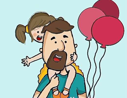 کلیپ کوتاه نقاشی درباره پدر