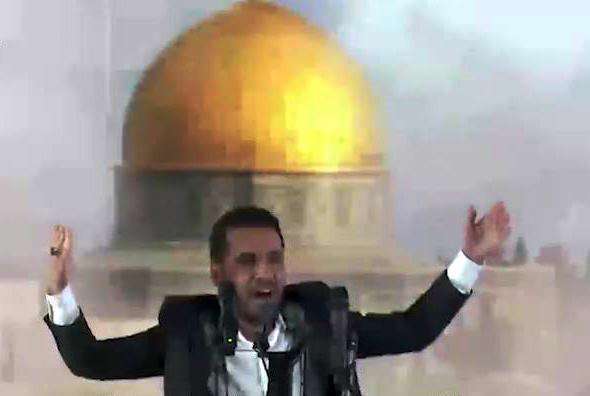 شعرخوانی حماسی علی مندیل عراقی برای حاج قاسم