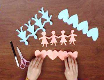 آموزش کاردستی تم تولد با کاغذ