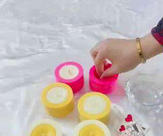 آموزش درست کردن شمع فانوسی رنگی