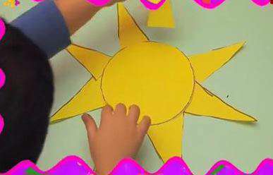 آموزش کاردستی خورشید کاغذی
