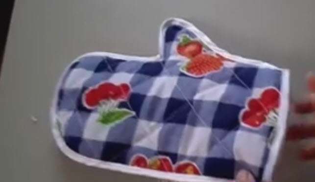 آموزش دوخت دستگیره فر