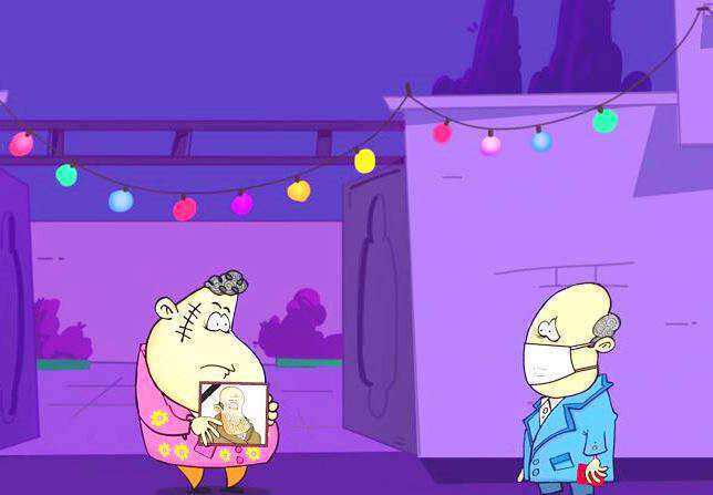 عروسی تو کرونایی در انیمیشن شهر هرت