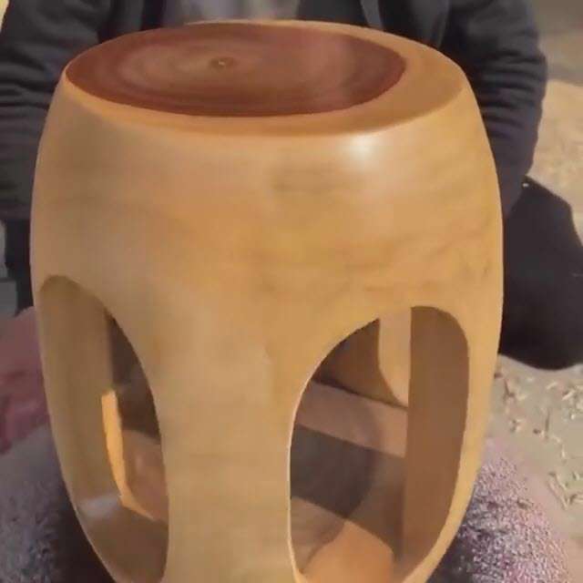 درست کردن یک چهارپایه کوچک چوبی