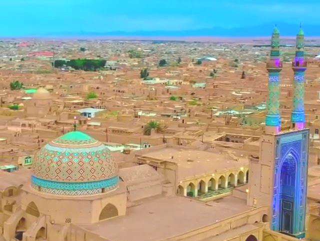 نمایی از شهر خشتی یزد و دومین شهر تاریخی جهان