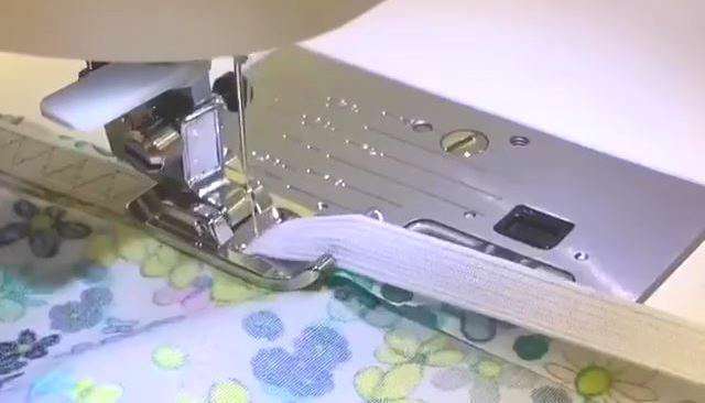 کلیپ ترفند دوختن کش به پارچه