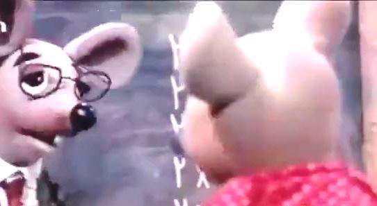 شیطنت بچه موش ها سر کلاس درس؛ سریال شهر موشها