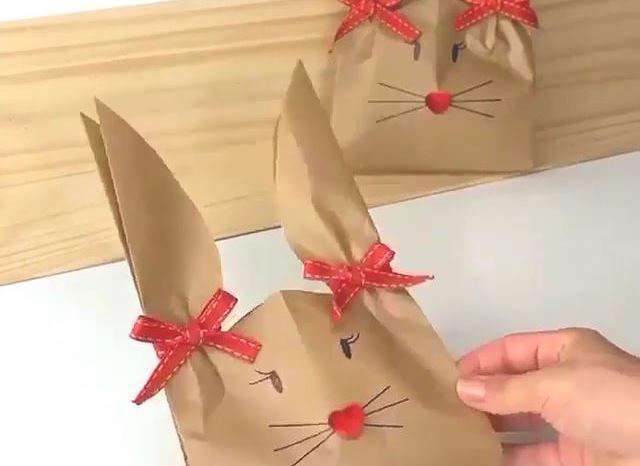 آموزش کاردستی پاکت فانتزی خرگوشی