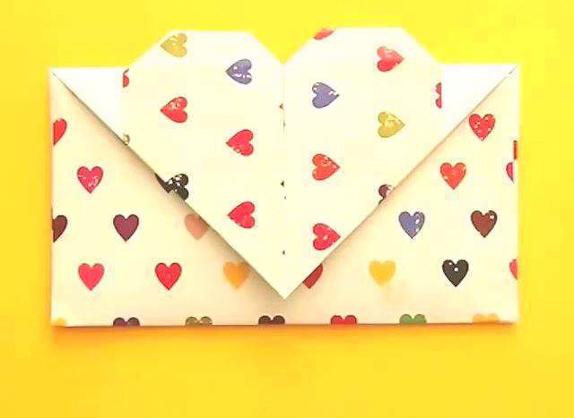 کلیپ آموزش کاردستی پاکت نامه فانتزی