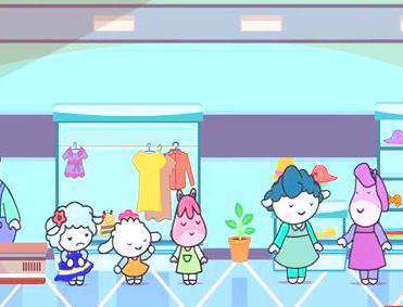 کلاه آبی؛ کارتون ببعی