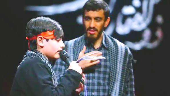 مداح نوجوان لبنانی در هیات ثارالله زنجان