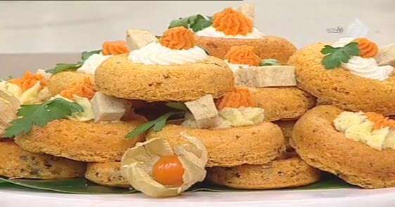 طرز پخت ساوارین پنیری؛ شبنم مدیر دهقان