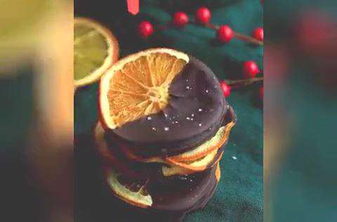 طرز تهیه پرتقال شکلاتی