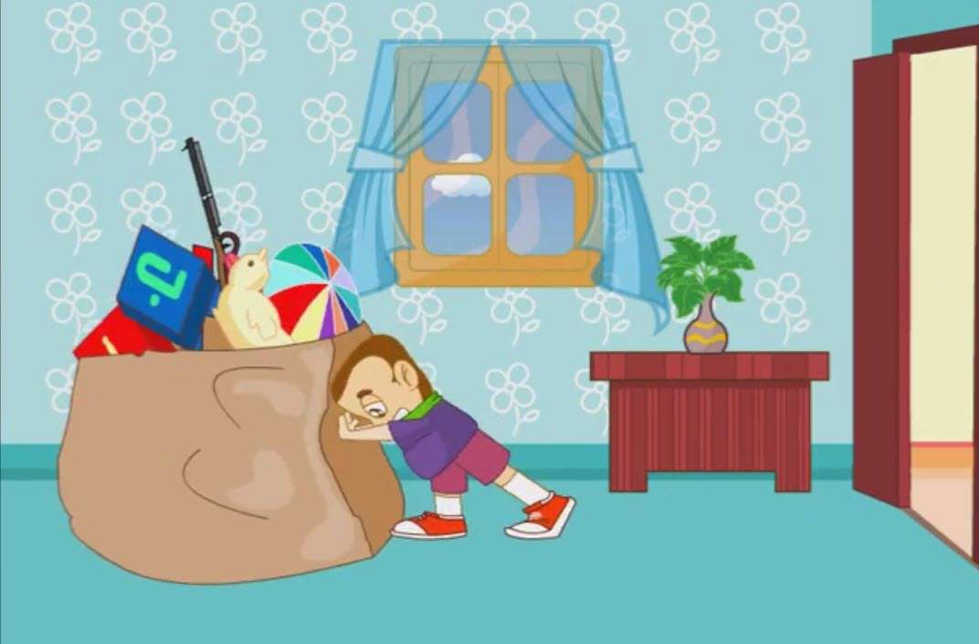 کلیپ کارتون کودکانه کمک به دیگران