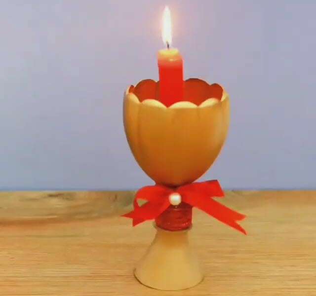 آموزش جاشمعی با بطری نوشابه