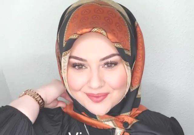 ویدئوی مدل بستن روسری گره از بغل مدل جدید
