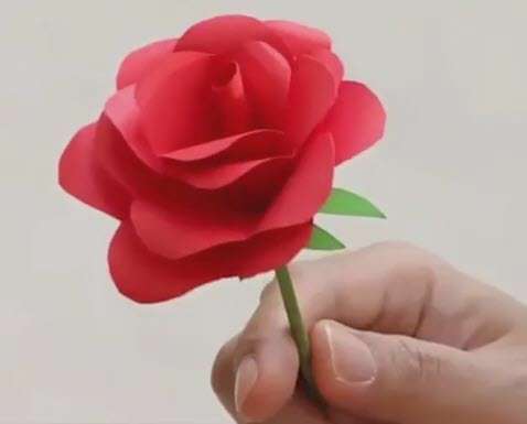 آموزش گل سازی گل رز