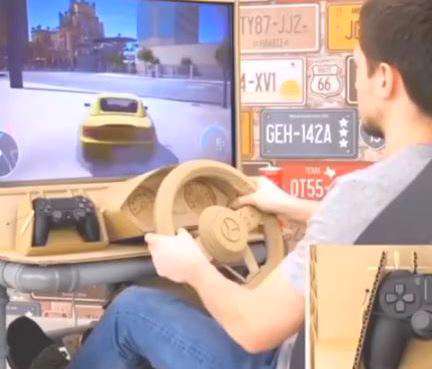 ساخت ماشین مقوایی برای بازی رایانه ای