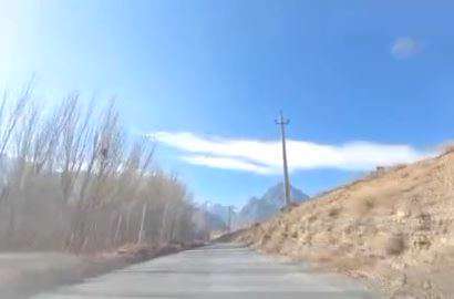 فیلمی از زمستان 1400 در اوره نطنز