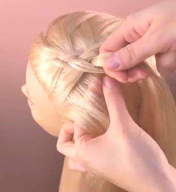 کلیپ آموزش بافت مو برای مجلس مهمانی