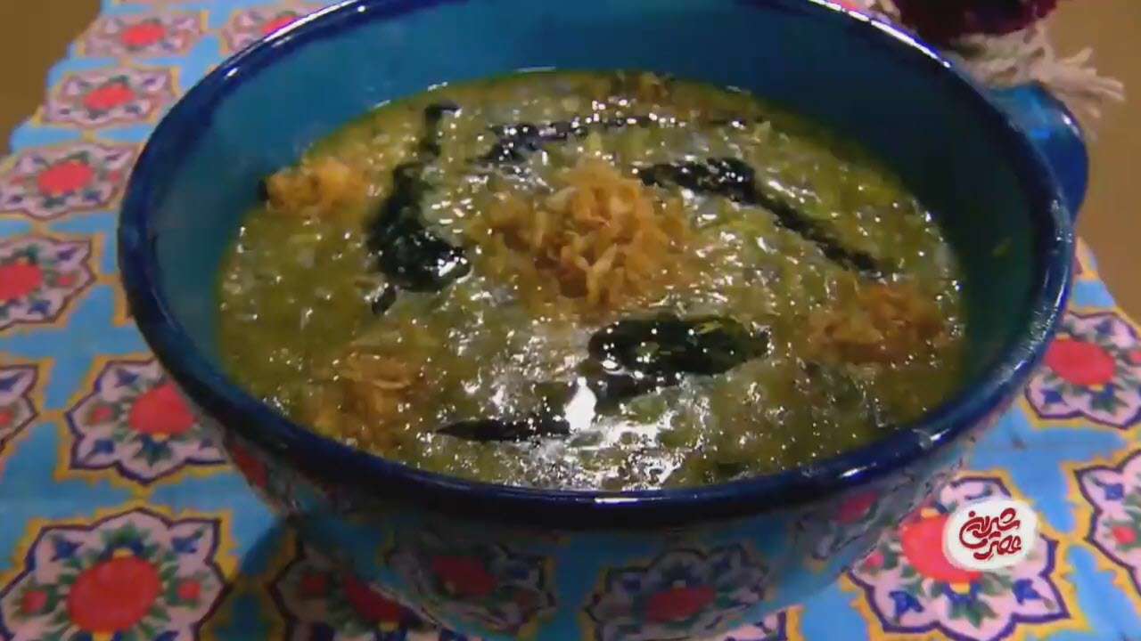 طرز پخت آش همدانی؛ فاطمه بهجویان