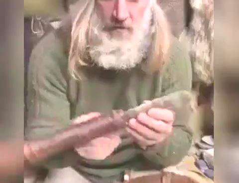 ساخت چاقوی سنگی