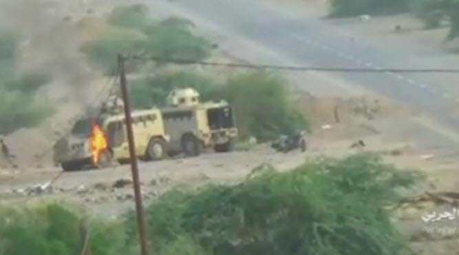 تصاویر درگیری‌ رزمندگان انصارالله یمن با نیروهای سعودی