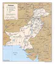 پاکستان کا نقشہ