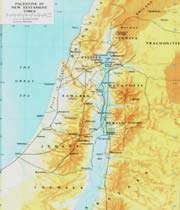 palestine map    