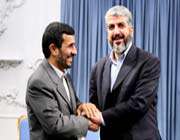 صدر احمدی نژاد اور  خالد مشعل