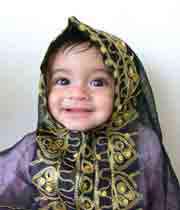مسلمان بچی