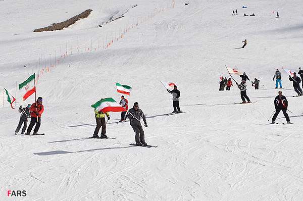 تصاویر بازگشایی پیست توچال تصاویر بازگشایی پیست توچال