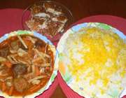 خورش آلو و هویج