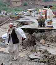پاکستان کا تباه کن سیلاب