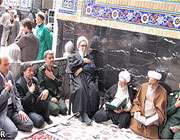 مراسم بزرگداشت شهید برونسی در حرم رضوی